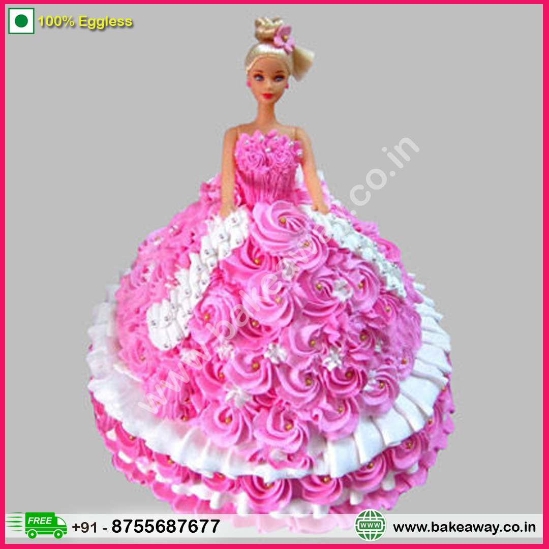Rosy-Barbie-Vanilla-Cake